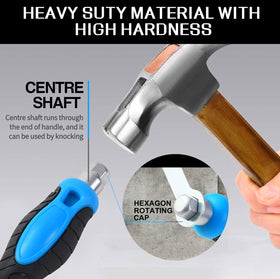 Sunplux rotating cap design provides precise torque control.