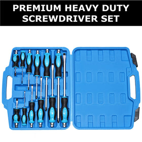 Sunplux magnetic-tip screwdrivers attract screws for quick, single-person work.