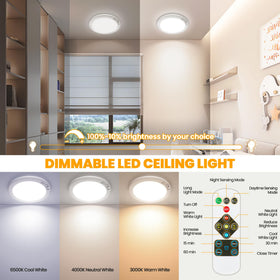 SunRider 3 color temperatures offering flexible mood lighting