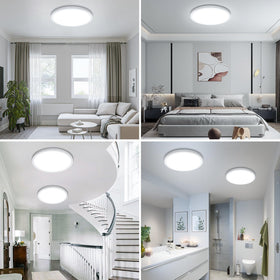 SunRider daylight white ceiling light ideal for bright interiors.
