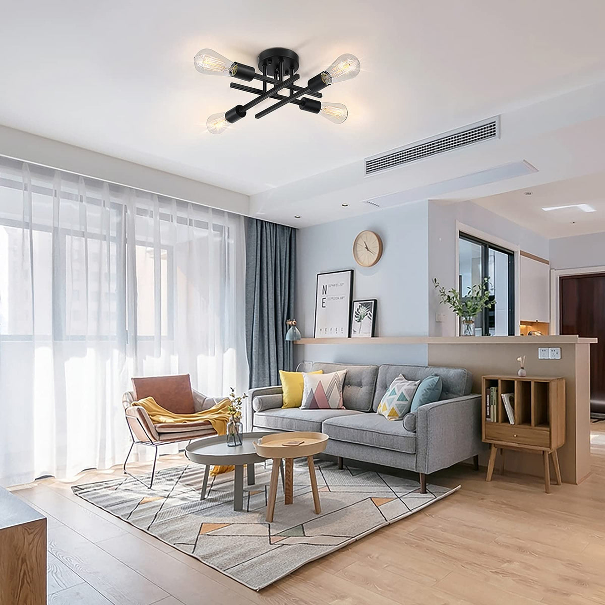 SunRider chandelier – dining room lighting for versatile spaces and gatherings.