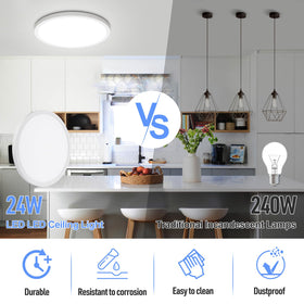 SunRider ultra-thin round light offers clean, modern aesthetics.