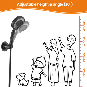 Sunschois smooth-slide adjustment for quick angle changes