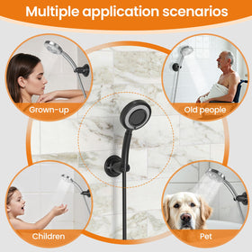 Sunschois tile and glass compatible mount for versatile use
