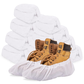 Sunshine Post disposable shoe covers 200pack for clean indoors and dust protection