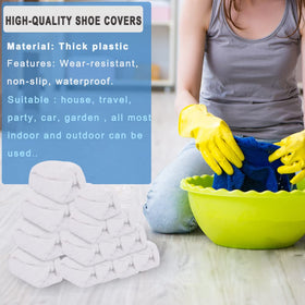 Sunshine Post indoor-use shoe covers guard carpets from tracking dirt