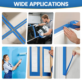 SUNSHINETOP tear-by-hand tape for quick marking and precise masking.