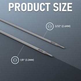 Sunstac E6013 all-position welding rod allows versatile joints in tight spaces.