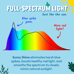 Sunsy Shine dimmable lighting control demonstrates versatile brightness