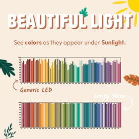 Sunsy Shine ETL-certified durable construction for safety