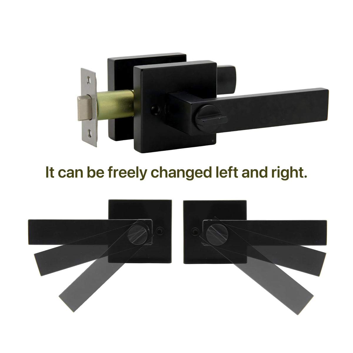 SUNTAI privacy door handle set suitable for bedrooms and bathrooms