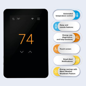 SunStat CommandPlus remote access enables control from anywhere via the Watts Home app.
