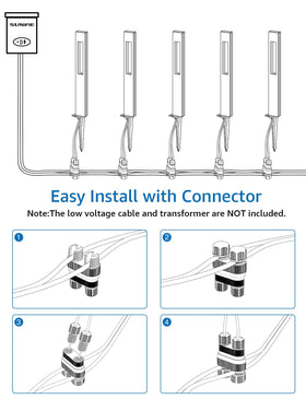 SUNVIE 12-24V system ensures safe, low-voltage operation.