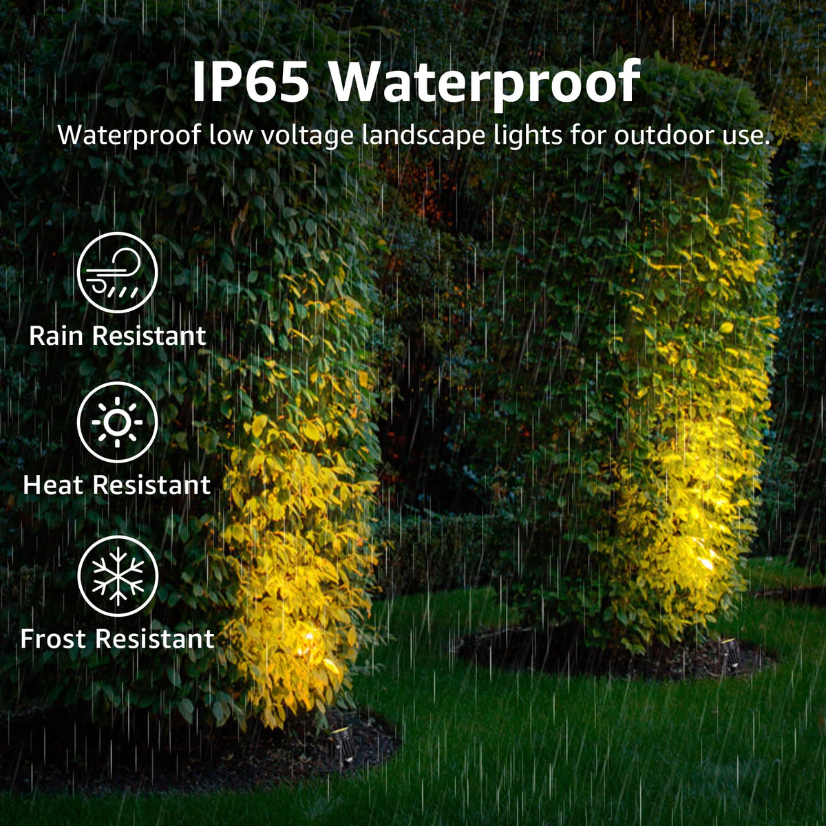 SUNVIE 3000K warm-white LED spotlight provides bright, inviting ambiance