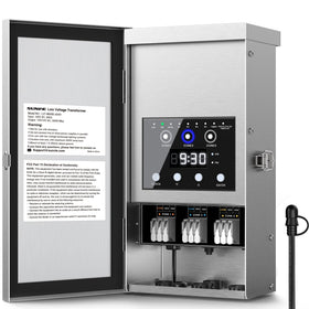 Sunvie 300W transformer exterior view for outdoor lighting, durable and weatherproof