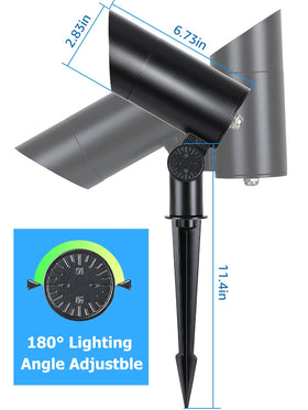 SUNVIE 30W spot light features IP65 weatherproof design for all-season use.