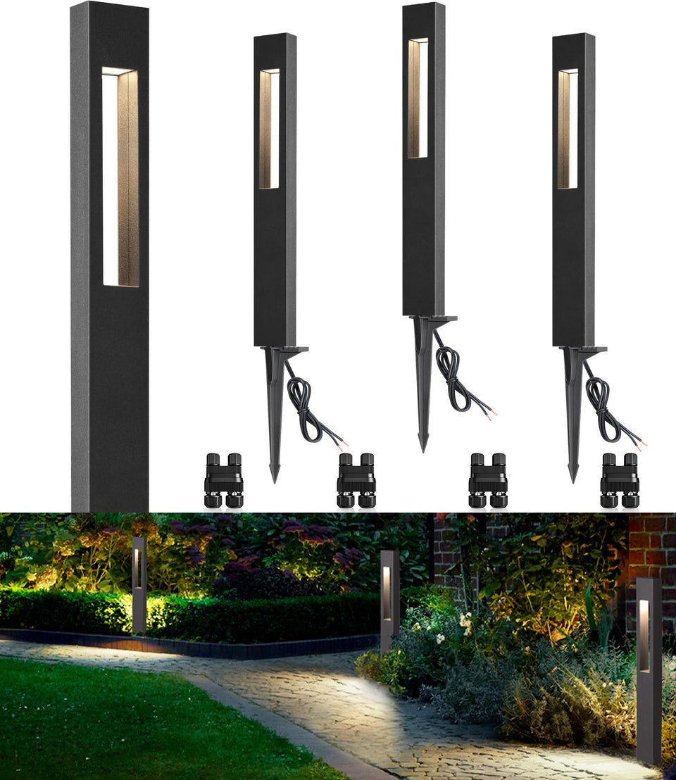 SUNVIE 3W pathway light with downward beam for safe walkway illumination.