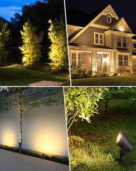 SUNVIE 6W fence-line light marks boundaries with subtle glow