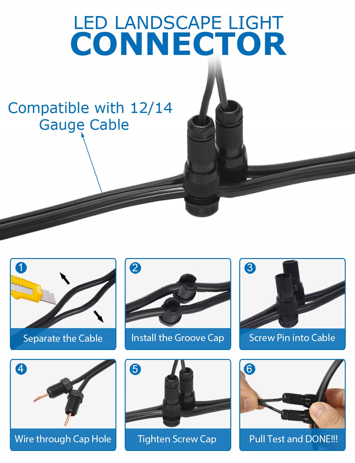 SUNVIE 90-degree beam angle enables precise pathway illumination.