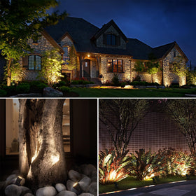 SUNVIE 100ft run enables continuous garden illumination.