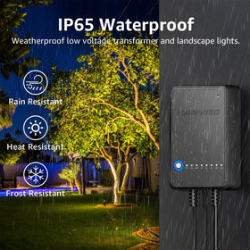 SUNVIE aluminum housing landscape light resists rust and dissipates heat