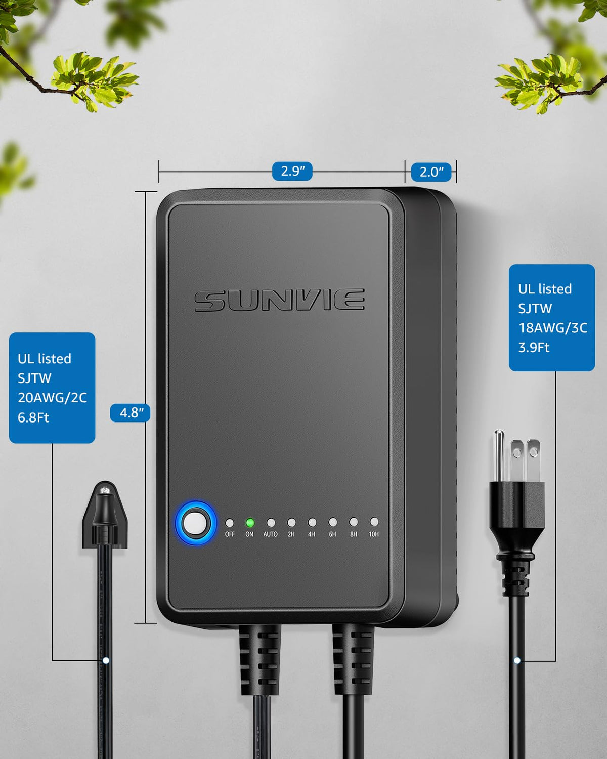 SUNVIE circuit breaker protection guards fixtures from overload