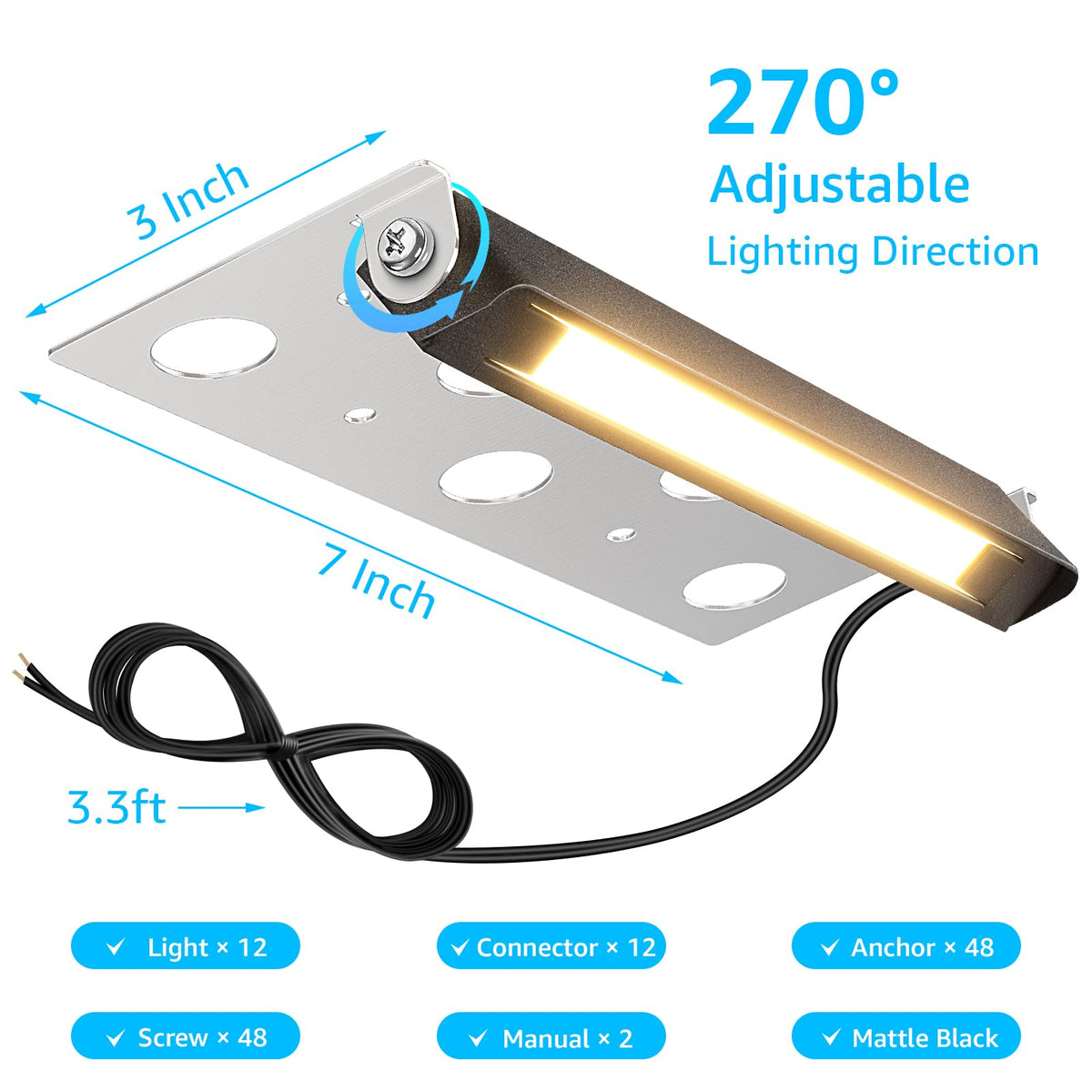 Sunvie die-cast aluminum housing pairs durability with style