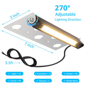 Sunvie die-cast aluminum housing pairs durability with style