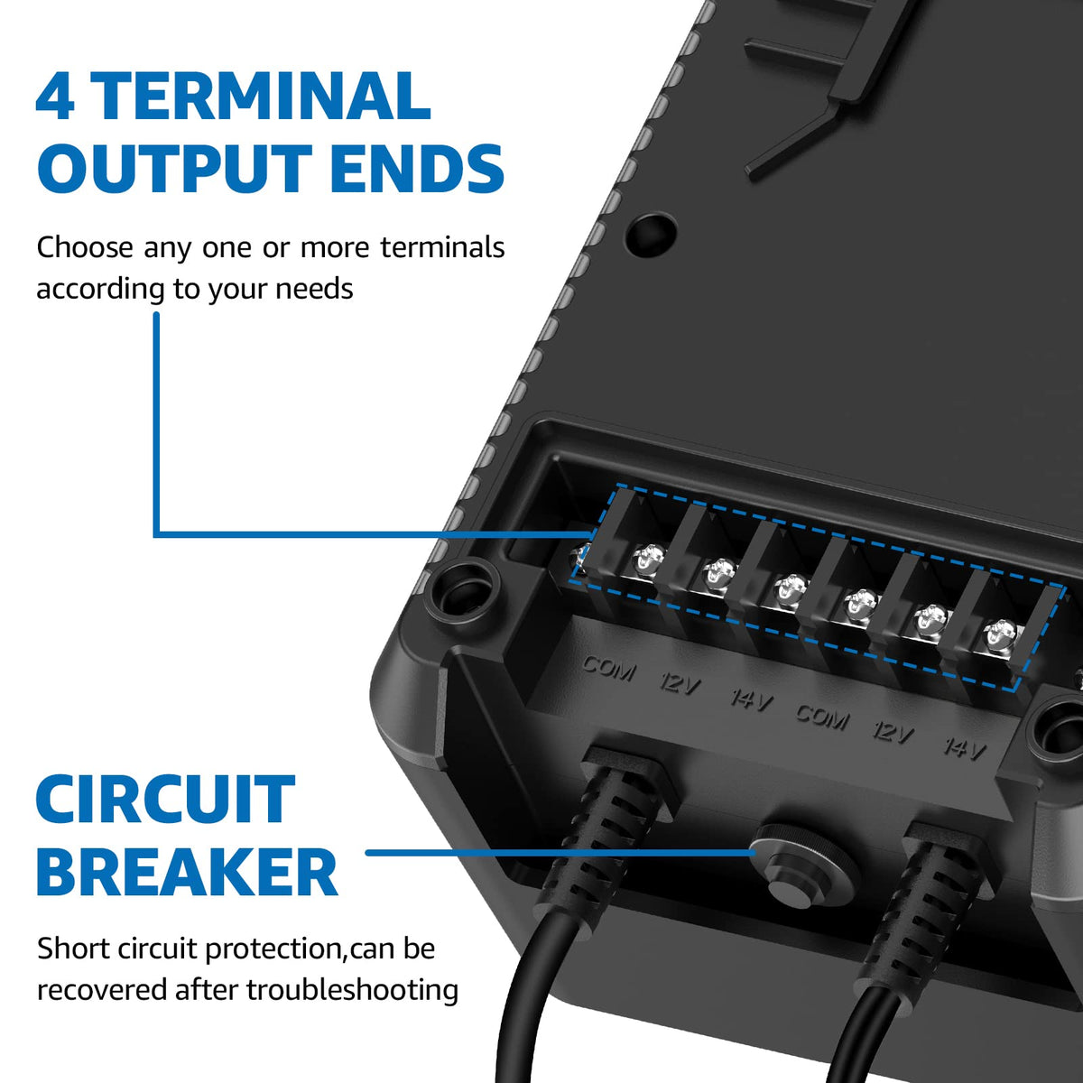 SUNVIE five-mode control for flexible landscape lighting setups.