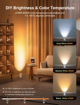 SUNVIE smart floor can light controlled via app for convenient, hands-free setup.