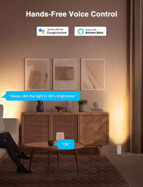 SUNVIE smart floor can light features timer and dimming for effortless daily use.