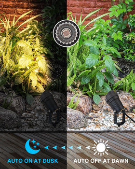 SUNVIE IP65 waterproof outdoor spotlight built to endure rain and snow