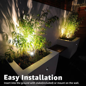 SUNVIE LED spot light in living room creates warm ambience.