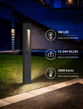 SUNVIE low-voltage landscape light IP65 waterproof for year-round garden lighting.
