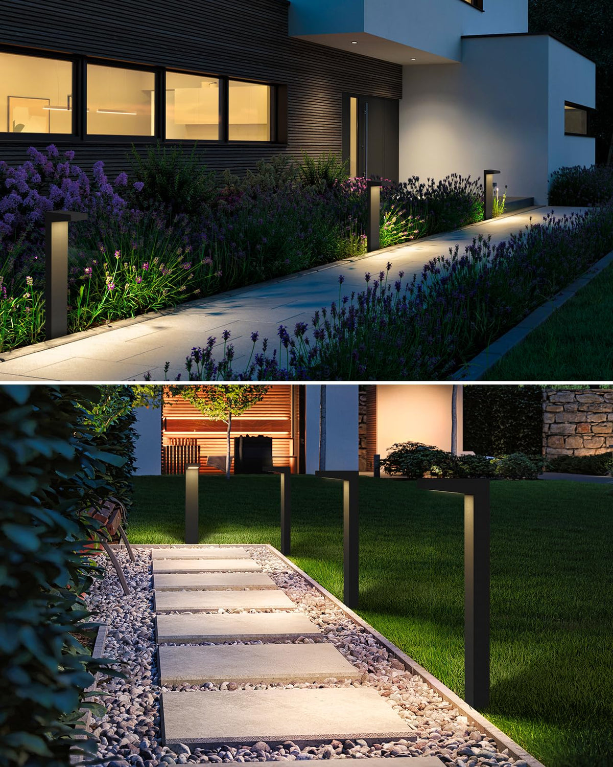 SUNVIE die-cast aluminum pathway housing resists weather and knocks