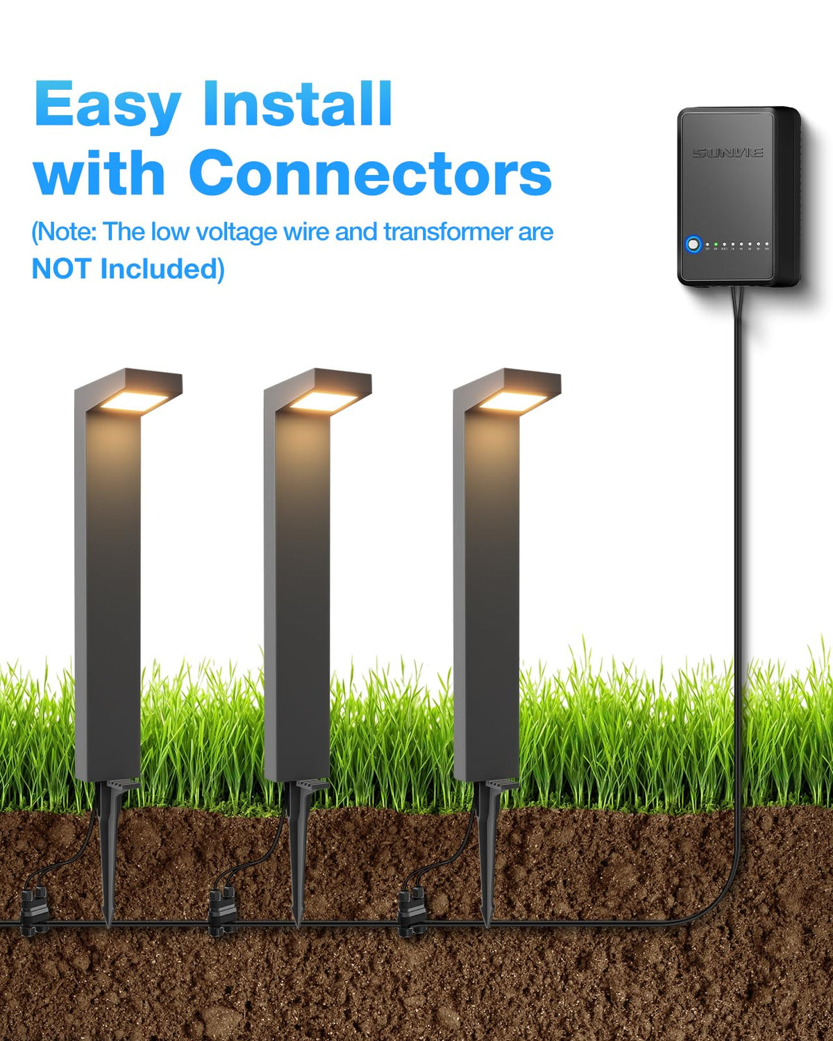 SUNVIE fastlock2 connectors simplify wiring for multiple lights