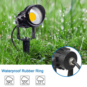SUNVIE plug and go outdoor light for quick, simple setup.