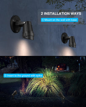 SUNVIE spotlight with 360-degree horizontal rotation for flexible lighting