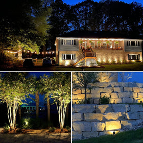 SUNVIE spotlight with 90-degree beam and adjustable head for precise lighting