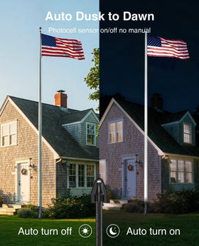 SUNVIE narrow-beam spotlight with 180-degree adjustability for precise lighting