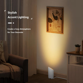 SUNVIE floor light includes GU10 bulbs, ready to illuminate