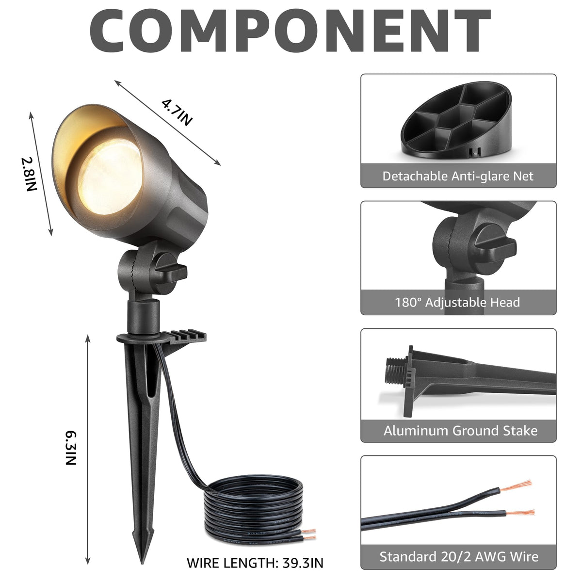 SUNVIE waterproof outdoor kit designed for year-round use