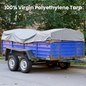 Sunvigor tarp deployed as a quick outdoor canopy during trips
