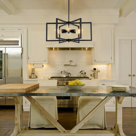 SUNVKWEY dimmable chandelier compatible with dimmer switches for mood lighting.