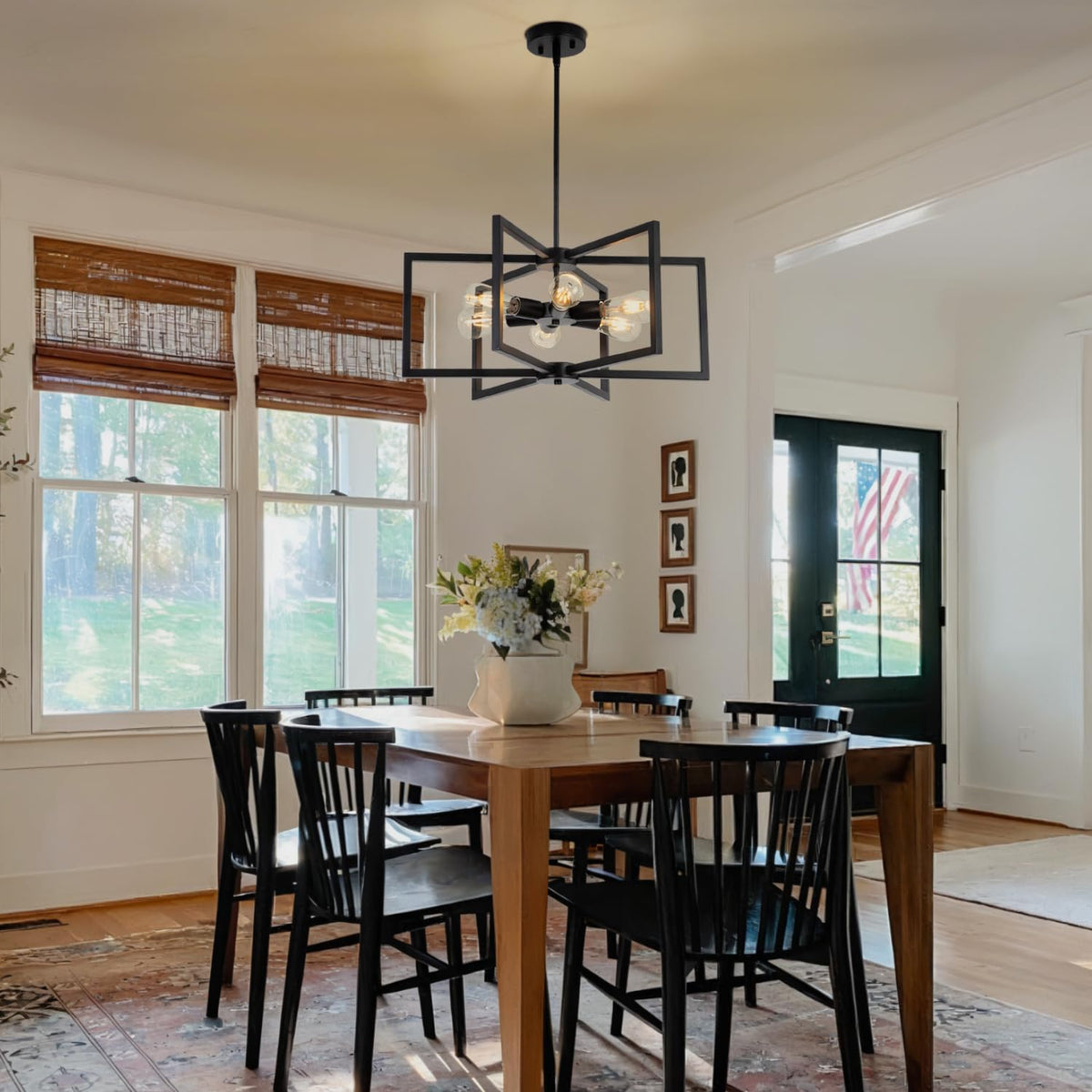SUNVKWEY open-design fixture simplifies bulb changes and maintenance.