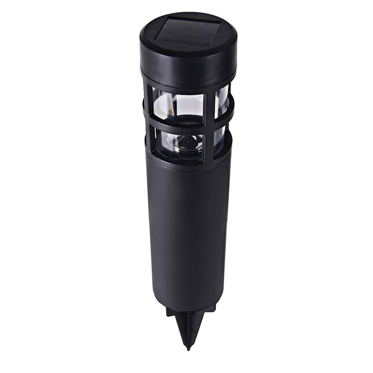 SUNWIND solar bollard light waterproof design stands up to rain and snow.