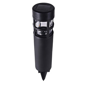 SUNWIND solar bollard light waterproof design stands up to rain and snow.
