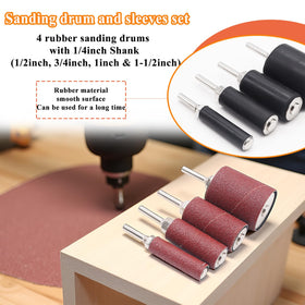 Sunxeke storage box keeps the sanding kit organized and ready