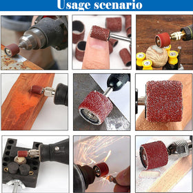 Sunxeke tool kit in use showing engraving and grinding.