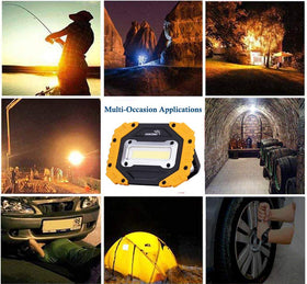 Sunzone compact handheld lighting suitable for storage and travel.